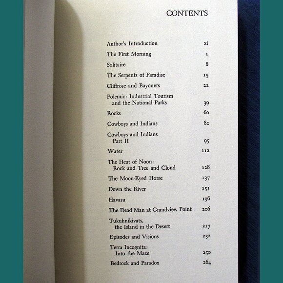 Book - Desert Solitaire: A Season in the Wilderness by Edward Abbey - Picture 2 of 9